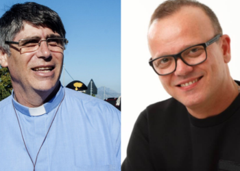 Gigi D'Alessio e Don Maurizio Patriciello