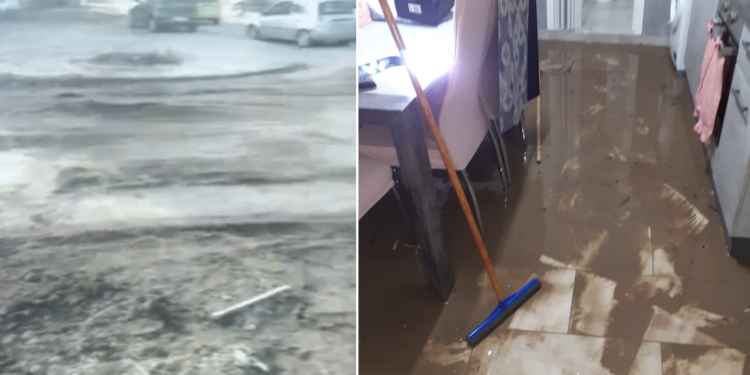 via pianura marano fango