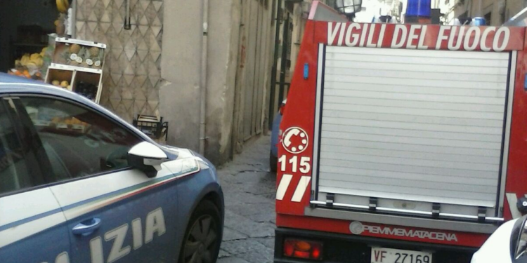 Incendio Napoli