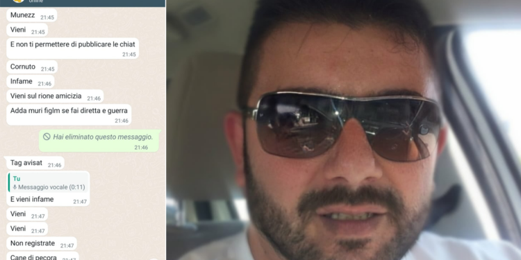 Pino Grazioli minacce