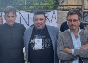 Francesco Emilio Borrelli e Pino Grazioli