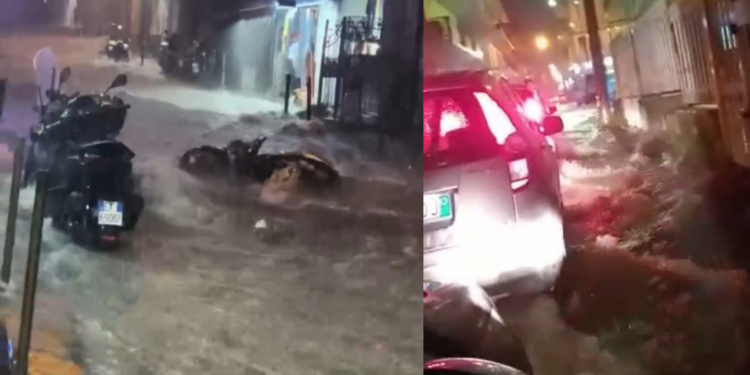 Napoli Provincia Allagamenti