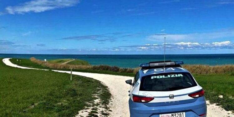 Polizia Cadavere Spiaggia