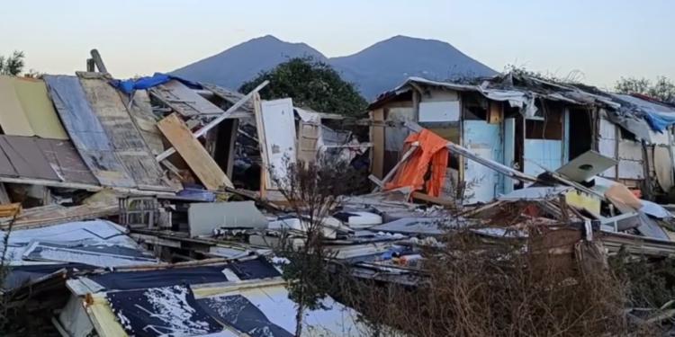 discarica a cielo aperto