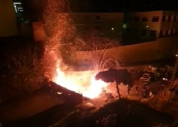 falò immacolata sequestri dalla polizia