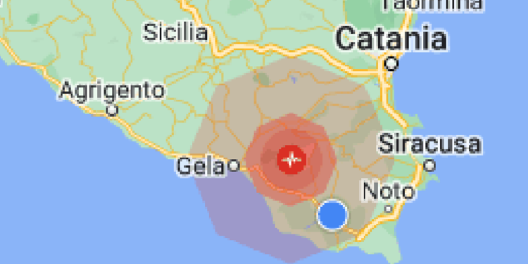 Scossa di terremoto in Sicilia, paura a Catania