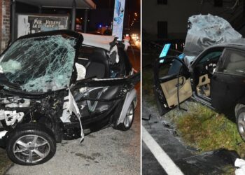 Ubriaco si schianta contro auto poi tenta fuga: provoca morte di un giovane papà