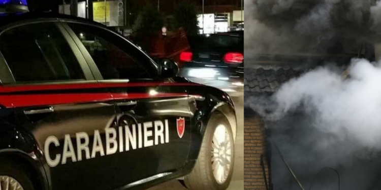 donna scoperta carbonizzata a roma