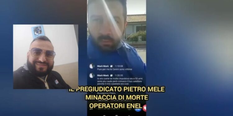 Pregiudicato Pietro Mele minaccia di morte operatori Soigea (con video)