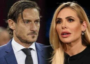 ilary blasi e francesco totti tribunale