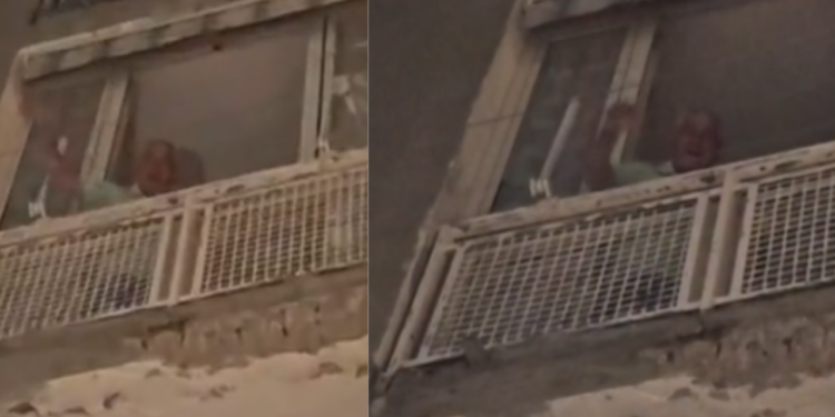 Anziano chiede aiuto dalla finestra: il giornalista Pino Grazioli lo salva dall’assurda situazione in cui si trova