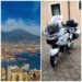 Fa tappa a Napoli ma gli rubano la moto