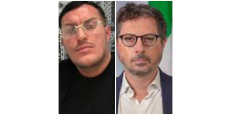 Il tiktoker Mario Mario a casa dei Casamonica