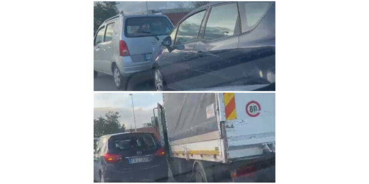 Napoli, tamponamento sulla 268