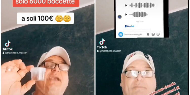 Fa un video ironico su tiktok dove “vende” sterco di capra e lo comprano