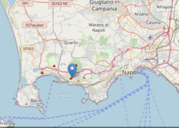 Campi Flegrei , nuova scossa scossa di magnitudo 3.6 e profondità a 2 km