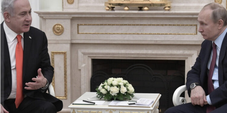 Putin a Netanyahu, pronti ad aiutare per finire guerra