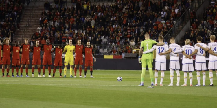Belgio-Svezia partita interrotta per i fatti di Bruxelles