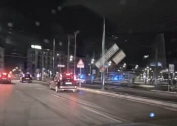 200 tifosi tedeschi in Corso Umberto: scontri con la polizia