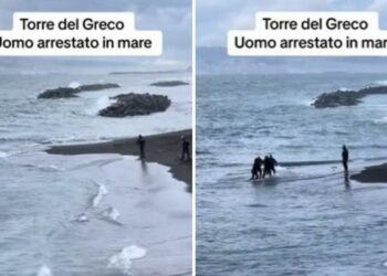 Cattura in mare a Torre del Greco, arresto nelle acque