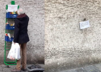 Sparito Il punto di “Book Crossing” istituito oltre un anno fa in via Suarez al Vomero