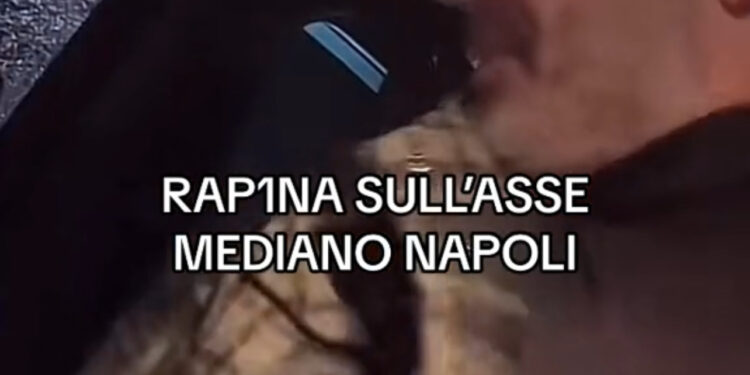 Rapina alla luce del sole sull’Asse Mediano