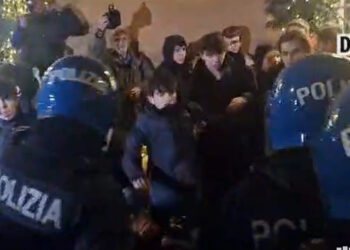 Tensioni  tra studenti e polizia a Roma