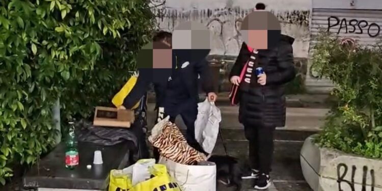 Sfrattati da casa, senza cibo e senza un tetto. Aiutati da Pino Grazioli