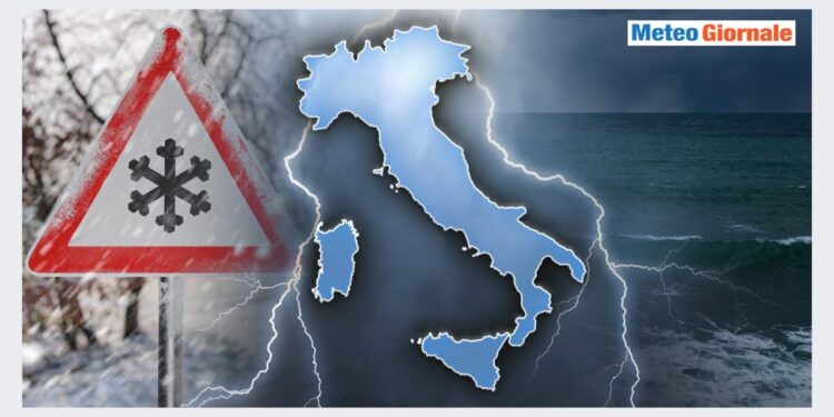 Il meteo della Befana, freddo, vento e neve