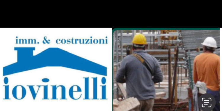 Iovinelli Costruzioni cerca nuovo personale da inserire nel suo staff