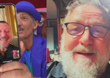 Russell Crowe a Sanremo nella serata di giovedì, superospite da red carpet