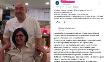 Recensione razzista su Triadvisor per una pizzeria nel lodigiano: risposta epica del titolare