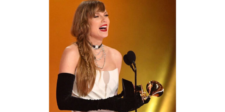 Taylor Swift vince per la quarta volta il Grammy
