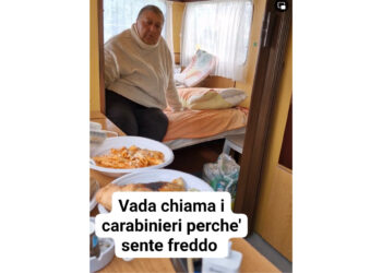 Wanda chiama i Carabinieri perché ha freddo