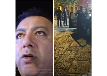Pino Grazioli sventa una rissa e chiama i Carabinieri, ma viene minacciato