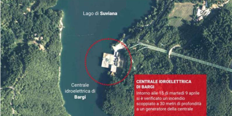 Grossa esplosione nella centrale elettrica di Suviana a 30 km di profondità. Ricerche in corso