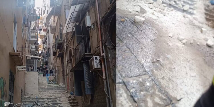 Emergenza nei Quartieri Spagnoli di Napoli: Boato e crollo  sconvolgono  la vita urbana”