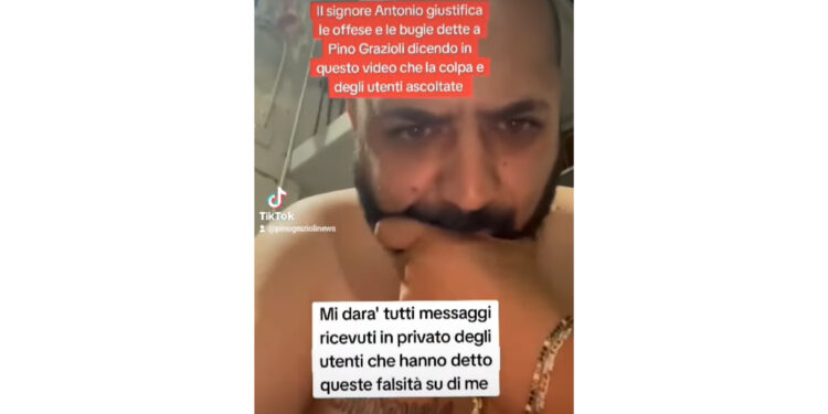 Il Signor Antonio Rompe il Silenzio: “Le Minacce a Pino Grazioli Erano Solo per Difendere la Mia Famiglia”