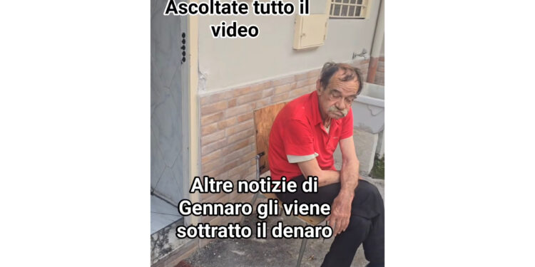La Triste Vicenda del signor  Gennaro a Caivano, derubato della sua pensione ogni mese