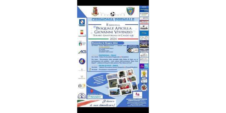 Cerimonia Premiale III Memorial Pasquale Apicella – Giovanni Vivenzio