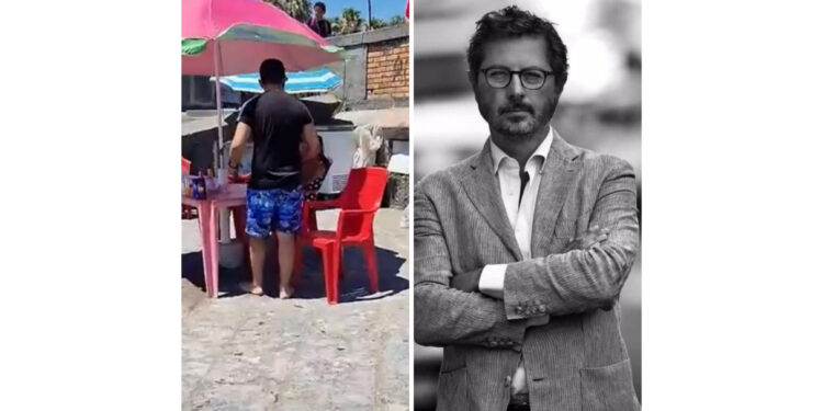 Francesco Emilio Borrelli aggredito a Mappatella: Denunciati abusivi senza licenza