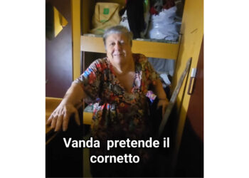 Vanda chiama Pino nel cuore della notte per un cornetto al cioccolato