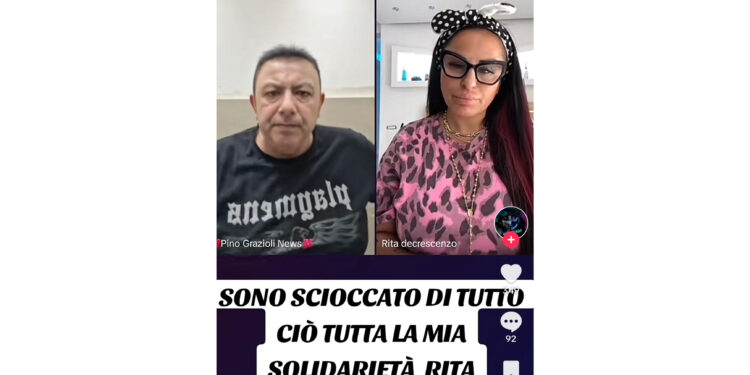 Scontro social: Rita De Crescenzo in diretta su TikTok smaschera le accuse di agguato