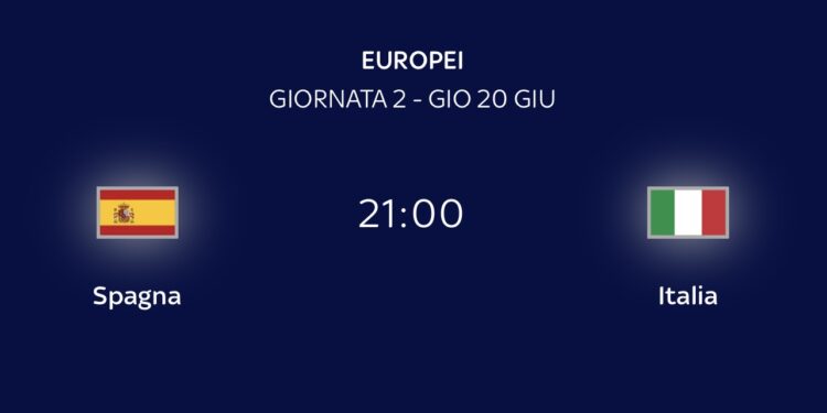 Italia-Spagna: la partita cruciale dell’Europeo 2024