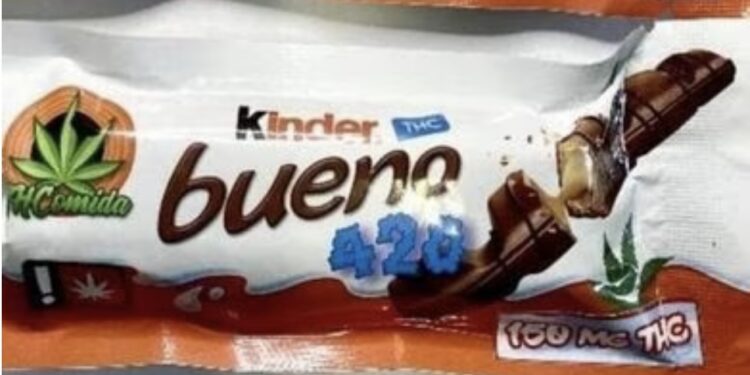 Kinder Bueno pirata alla cannabis: i carabinieri sequestrano i cioccolatini stupefacenti