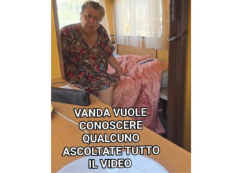 Vanda in cerca di compagnia per uscire: l’appello