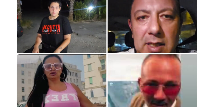 Solidarietà a Napoli: Pino Grazioli, Rita De Crescenzo e Angelo Napolitano salvano madre e figlie dal degrado