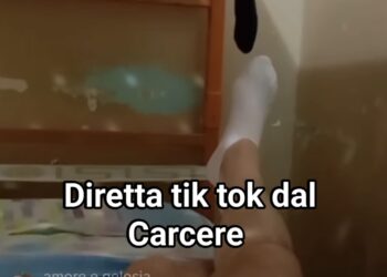 Video su TikTok dalla cella: violazione o espressione?