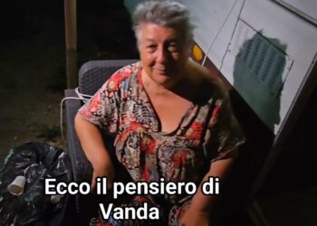 Vanda vuole incendiare la roulotte