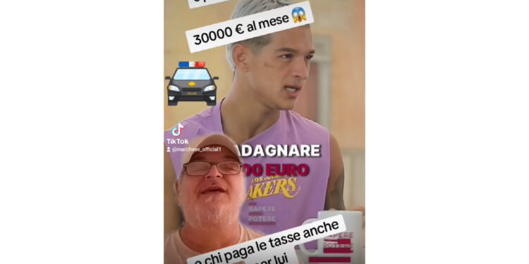Il Marchese di TikTok denuncia Patrizio Chianese per evasione fiscale: “Spero che il video arrivi alla Guardia di Finanza”
